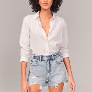 High Rise Mom Short Size 27 NWT